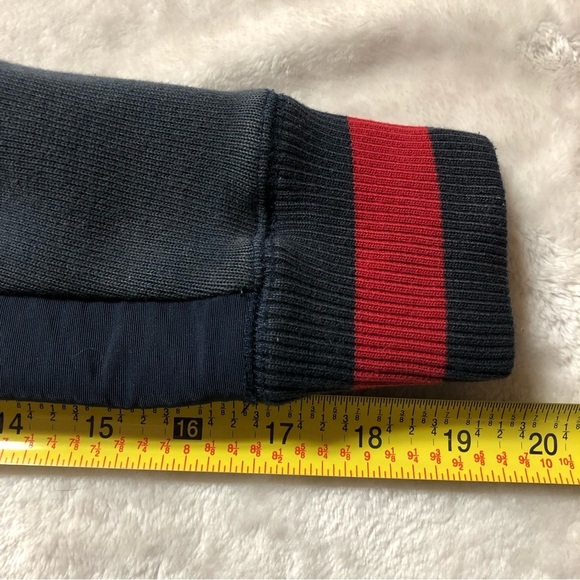 Tommy Hilfiger Full Zip Jacket Medium Blue & Red Size XS - Picture 12 of 15